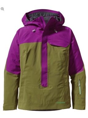 Patagonia women’s Anorak Gore-Tex Pullover shell jacket ski snowboard Medium